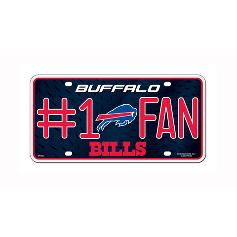 Buffalo Bills #1 Fan License Plate