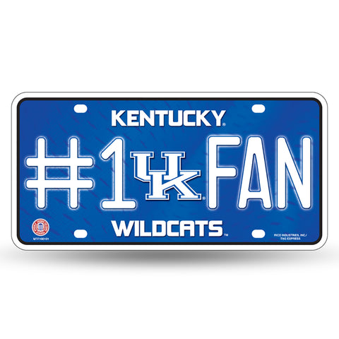 Kentucky Wildcats #1 Fan License Plate