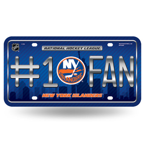 New York Islanders #1 Fan License Plate