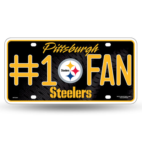Pittsburgh Steelers #1 Fan License Plate