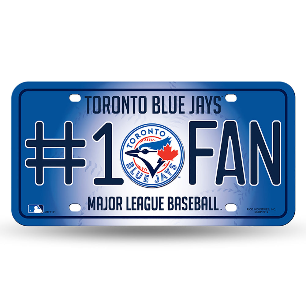 Toronto Blue Jays #1 Fan License Plate