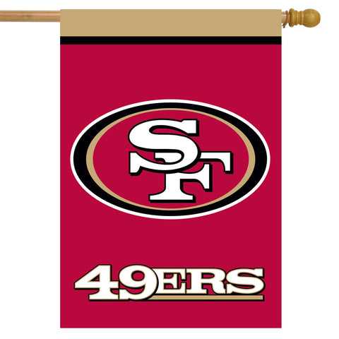 San Francisco 49ers House Flag