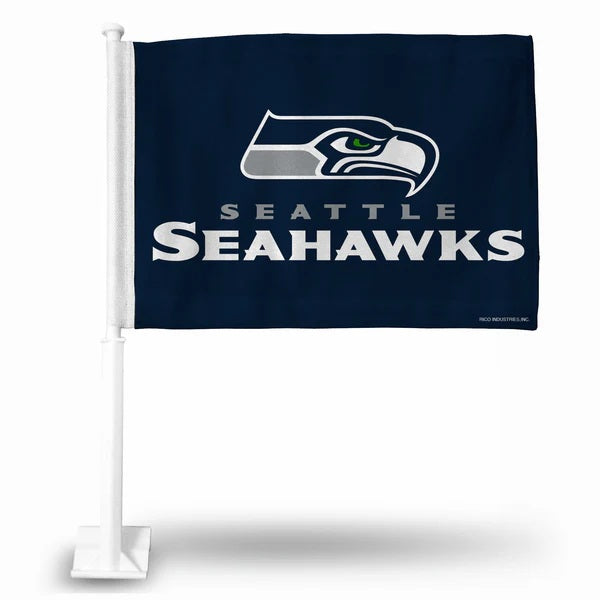 Seattle Seahawks Car Flag