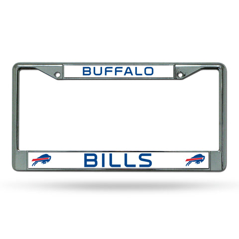 Buffalo Bills Chrome License Frame S