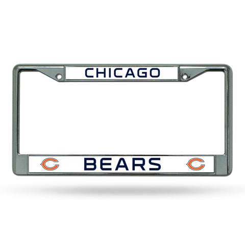 Chicago Bears Chrome License Frame S