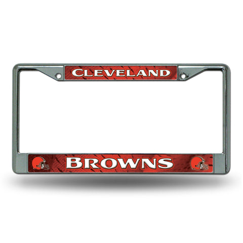 Cleveland Browns Chrome License Frame S