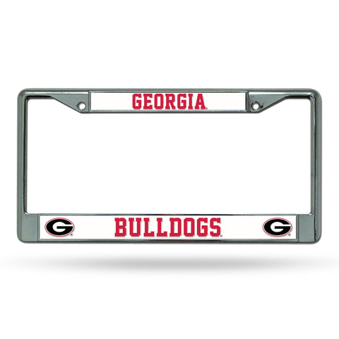 Georgia Bulldogs Chrome License Frame S