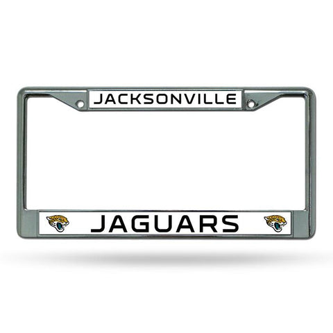 Jacksonville Jaguars Chrome License Frame S
