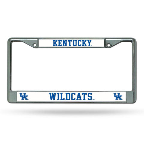 Kentucky Wildcats Chrome License Frame S