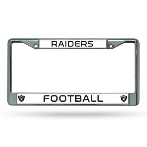 Las Vegas Raiders Chrome License Frame S