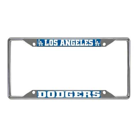 Los Angeles Dodgers Chrome License Plate Frame