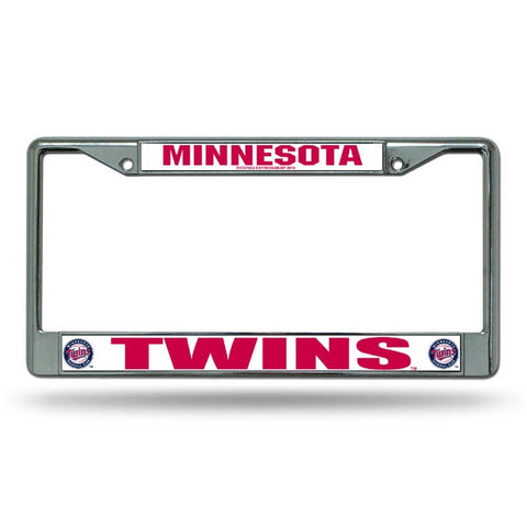 Minnesota Twins Chrome License Frame S