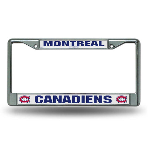 Montreal Canadiens Chrome License Frame S