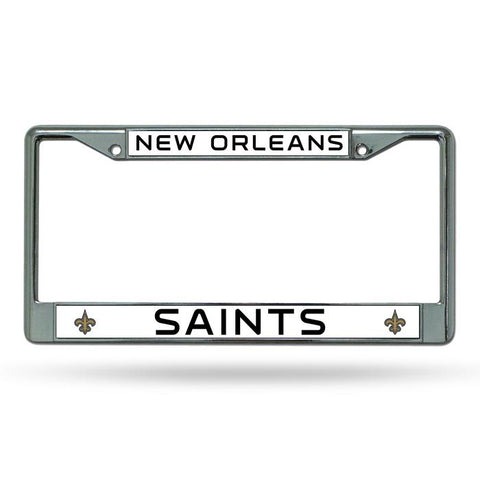 New Orleans Saints Chrome License Frame S