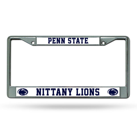 Penn State Nittany Lions Chrome License Frame S