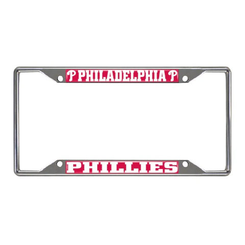 Philadelphia Phillies Chrome License Plate Frame