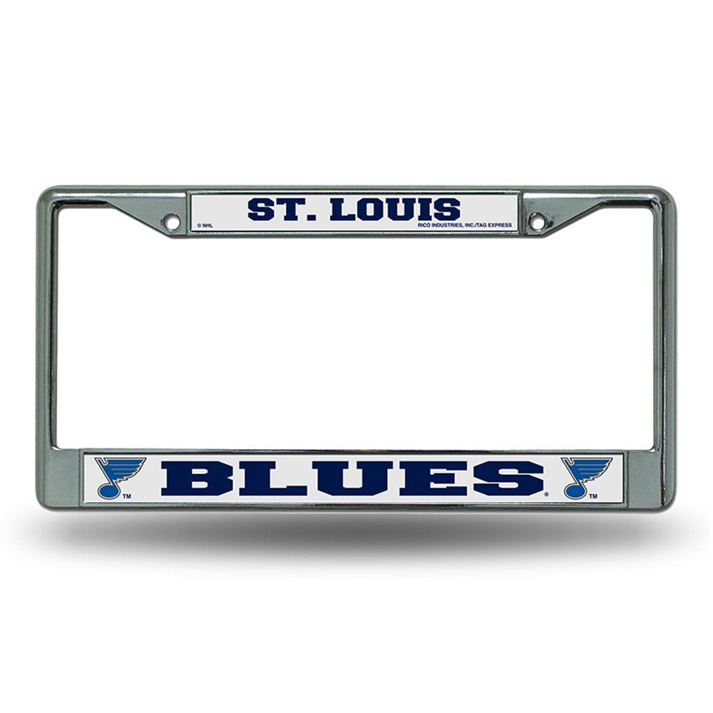 St Louis Blues Chrome License Plate Frame