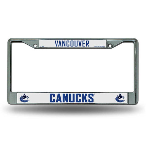 Vancouver Canucks Chrome License Frame S