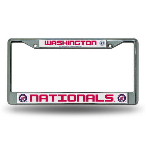 Washington Nationals Chrome License Frame S