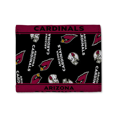 Arizona Cardinals Canvas Trifold Wallet