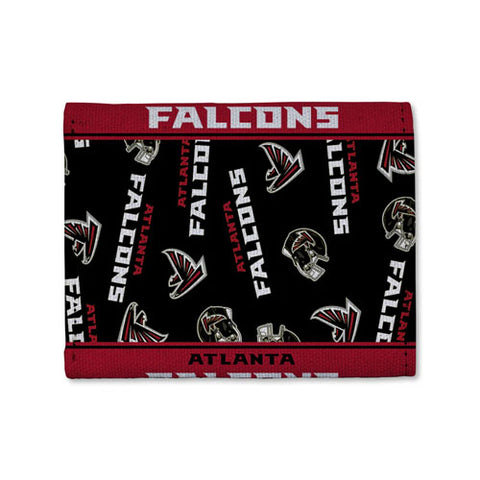 Atlanta Falcons Canvas Trifold Wallet