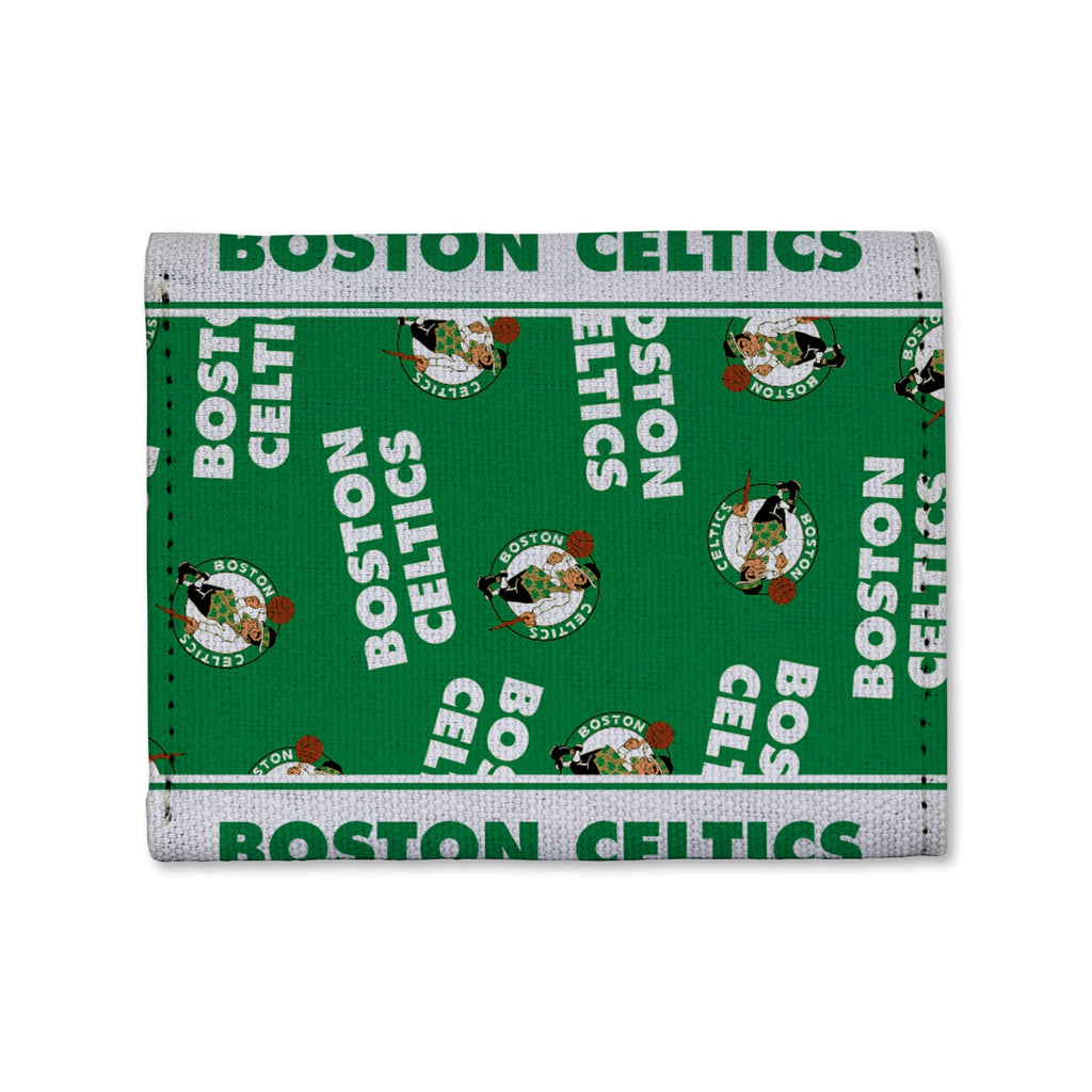 Boston Celtics Canvas Trifold Wallet