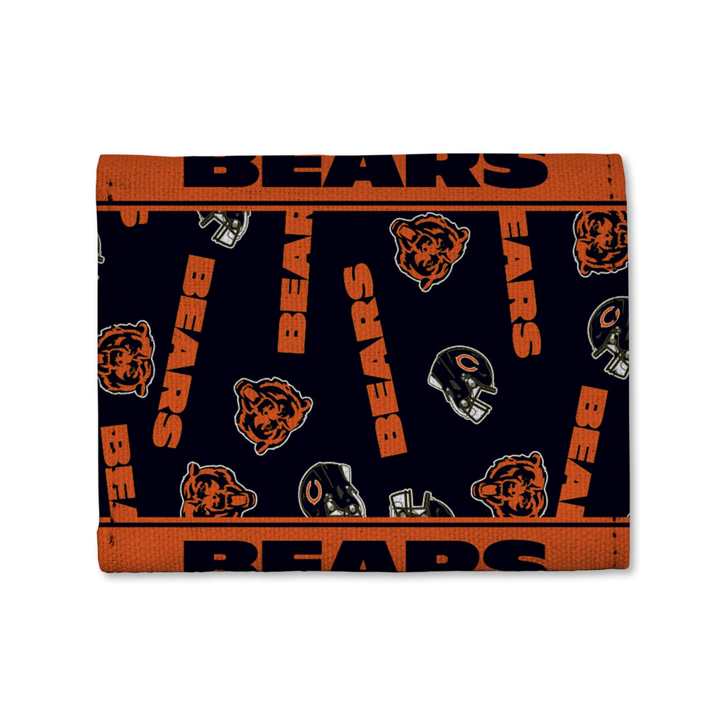 Chicago Bears Canvas Trifold Wallet