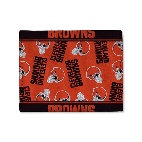 Cleveland Browns Canvas Trifold Wallet