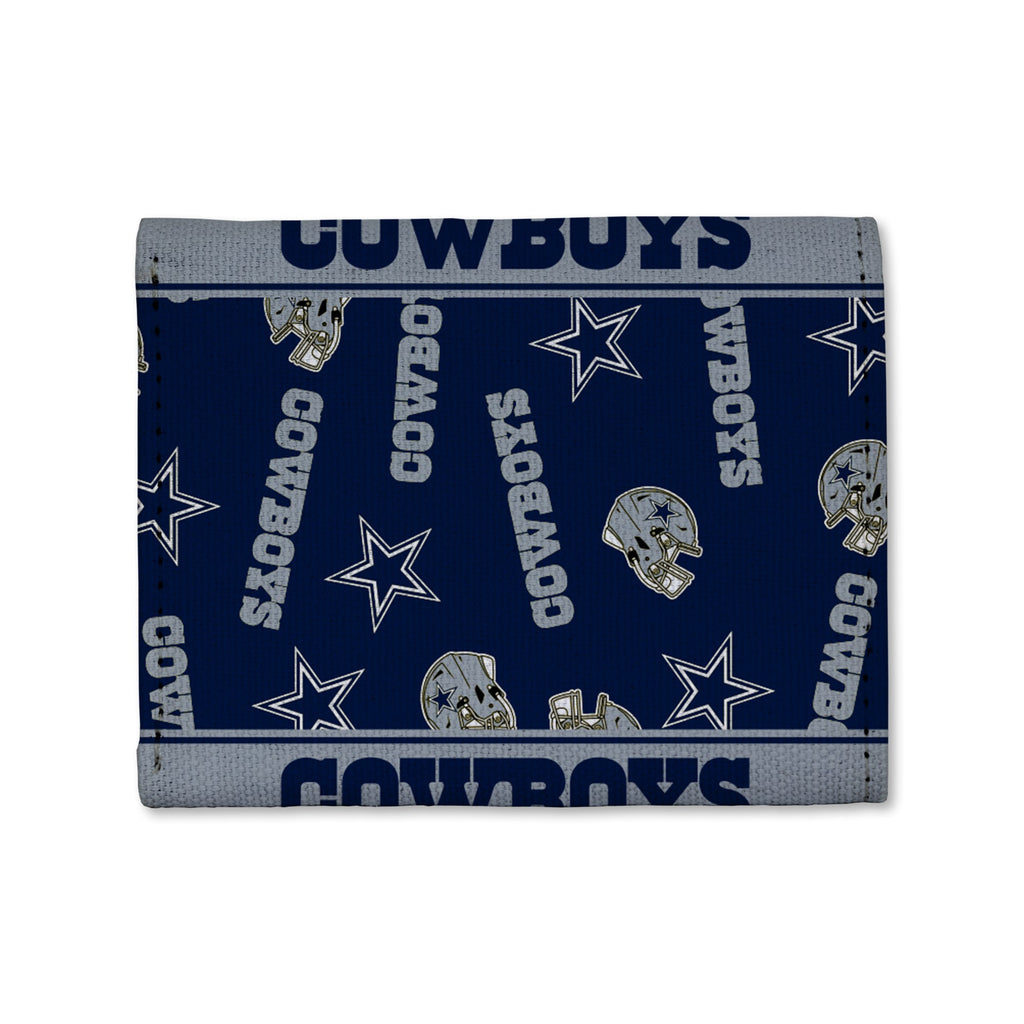 Dallas Cowboys Canvas Trifold Wallet
