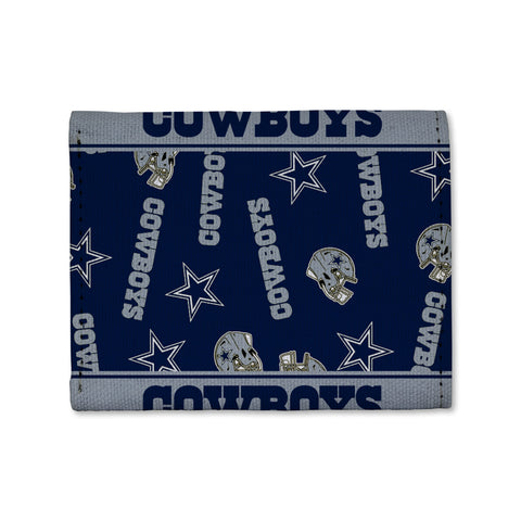 Dallas Cowboys Canvas Trifold Wallet