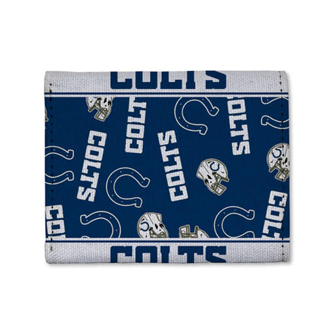 Indianapolis Colts Canvas Trifold Wallet