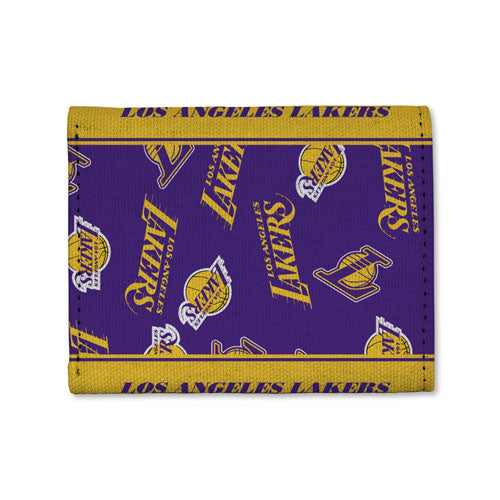 Los Angeles Lakers Canvas Trifold Wallet