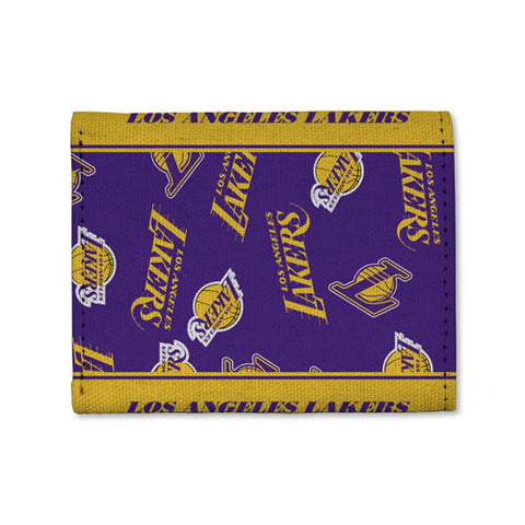 Los Angeles Lakers Canvas Trifold Wallet