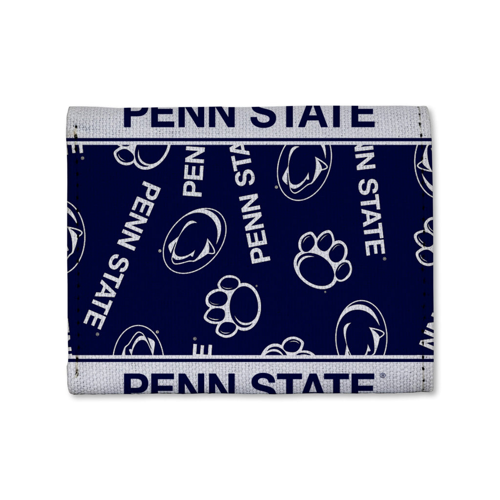 Penn State Nittany Lions Canvas Trifold Wallet