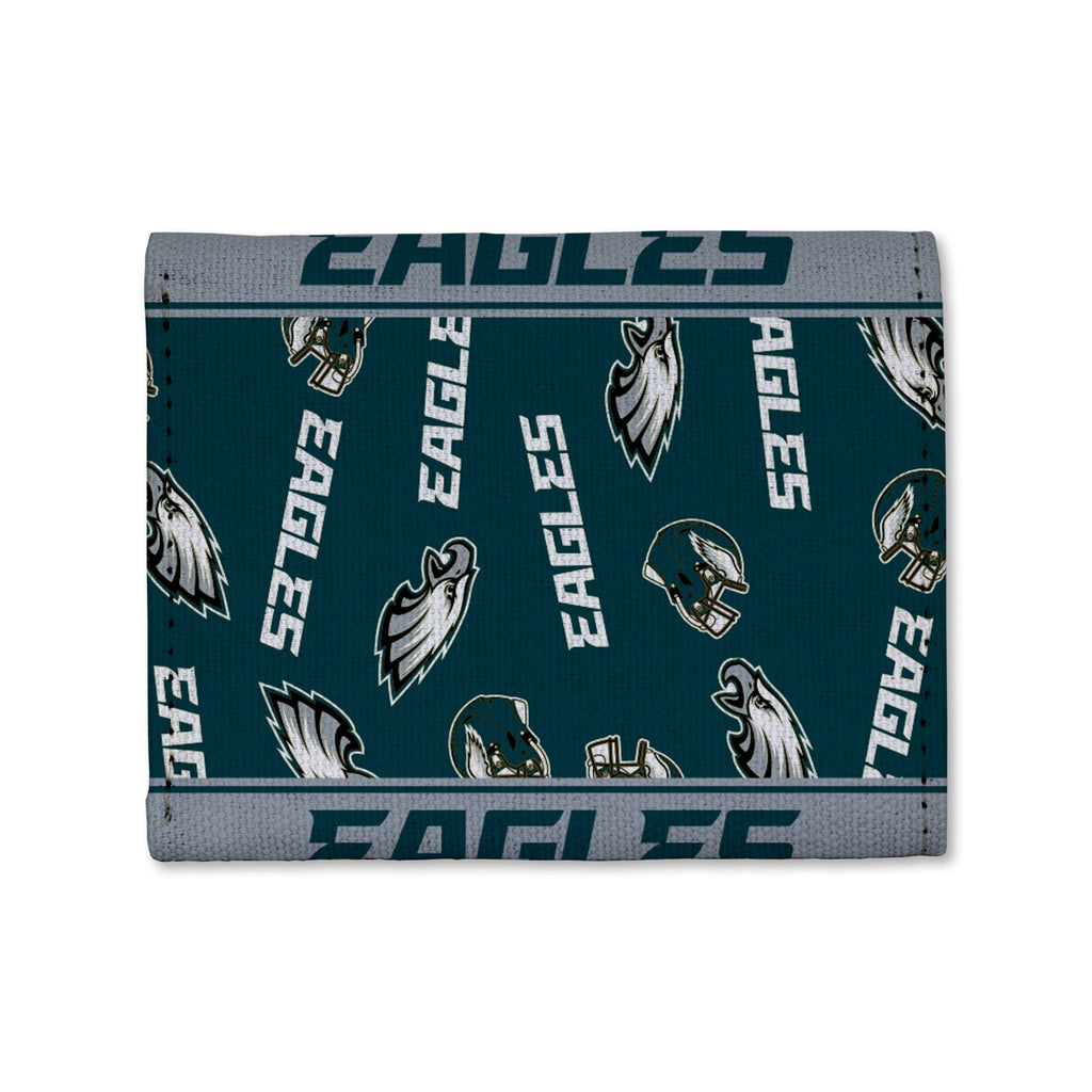 Philadelphia Eagles Canvas Trifold Wallet