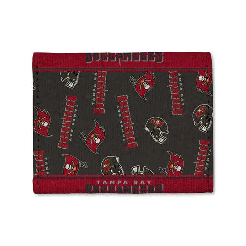 Tampa Bay Buccaneers Canvas Trifold Wallet