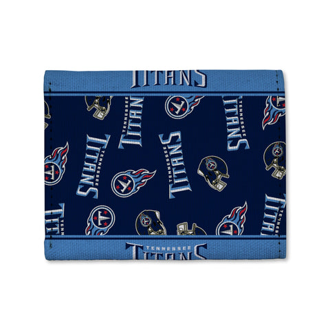 Tennessee Titans Canvas Trifold Wallet