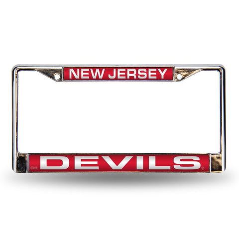 New Jersey Devils Laser Cut License Plate Frame