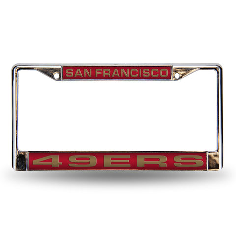 San Francisco 49ers Laser Cut License Plate Frame