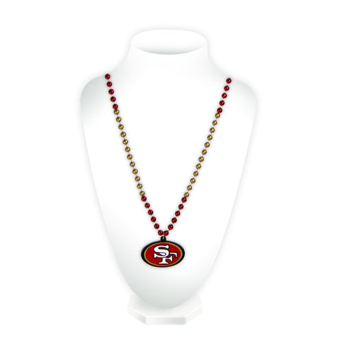 San Francisco 49ers Sport Beads With Medallion