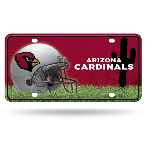 Arizona Cardinals Metal Logo License Plate