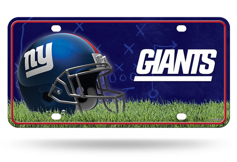 New York Giants Metal Logo License Plate