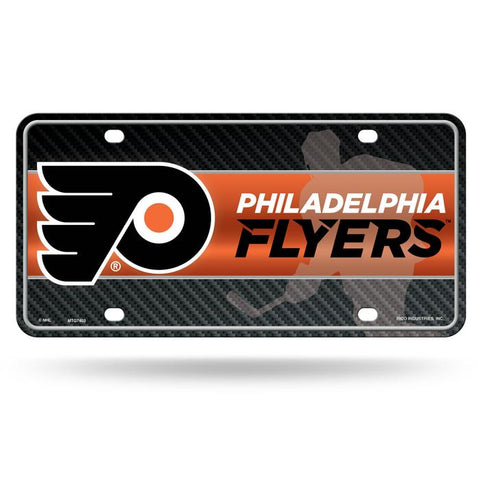 Philadelphia Flyers Metal Logo License Plate