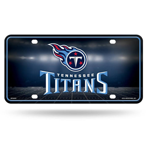 Tennessee Titans Metal Logo License Plate