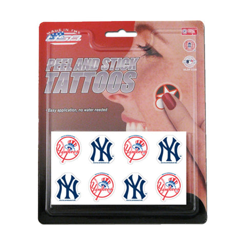 New York Yankees Peel and Stick Tattoos