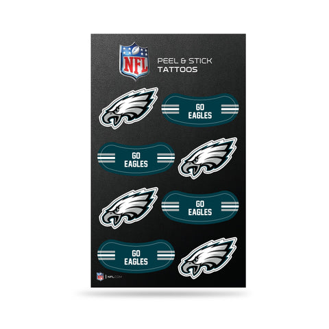 Philadelphia Eagles Peel and Stick Tattoos