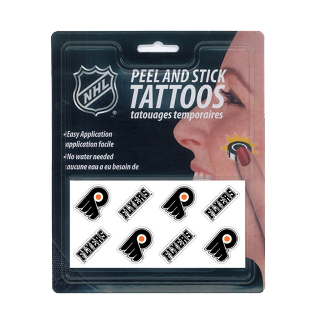 Philadelphia Flyers Peel and Stick Tattoos