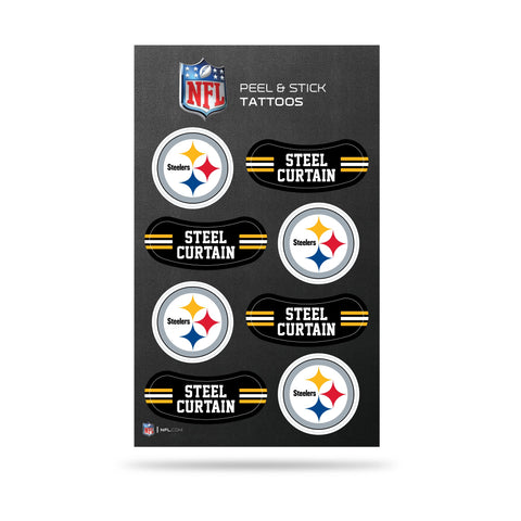 Pittsburgh Steelers Peel and Stick Tattoos