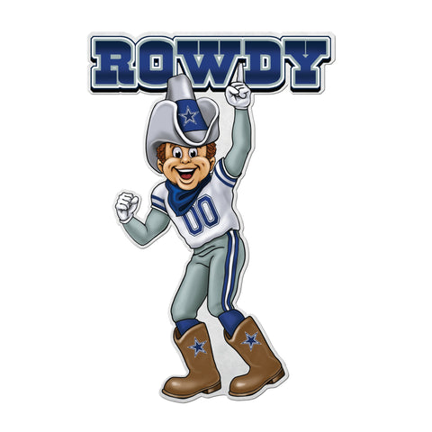 Dallas Cowboys Shape Cut Mascot Pennant