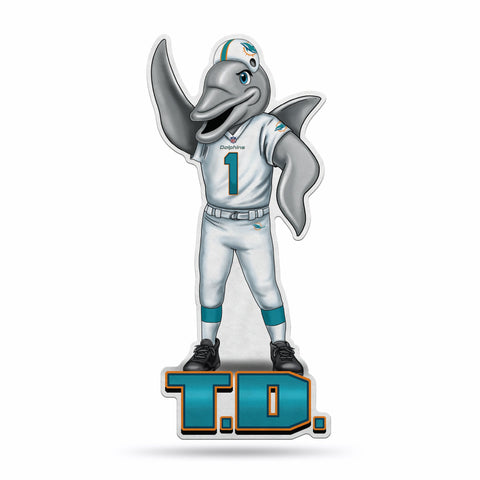 Miami Dolphins Shape Cut Mascot Pennant
